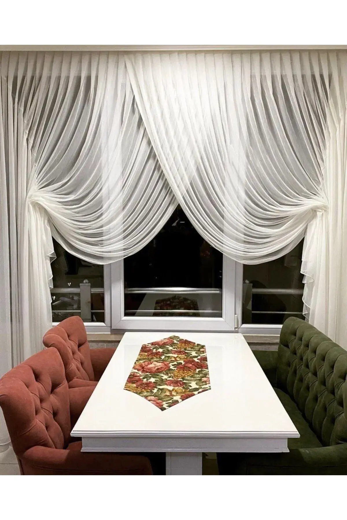 Ataşehir'deki Kurveze perde modellerinden örnekler