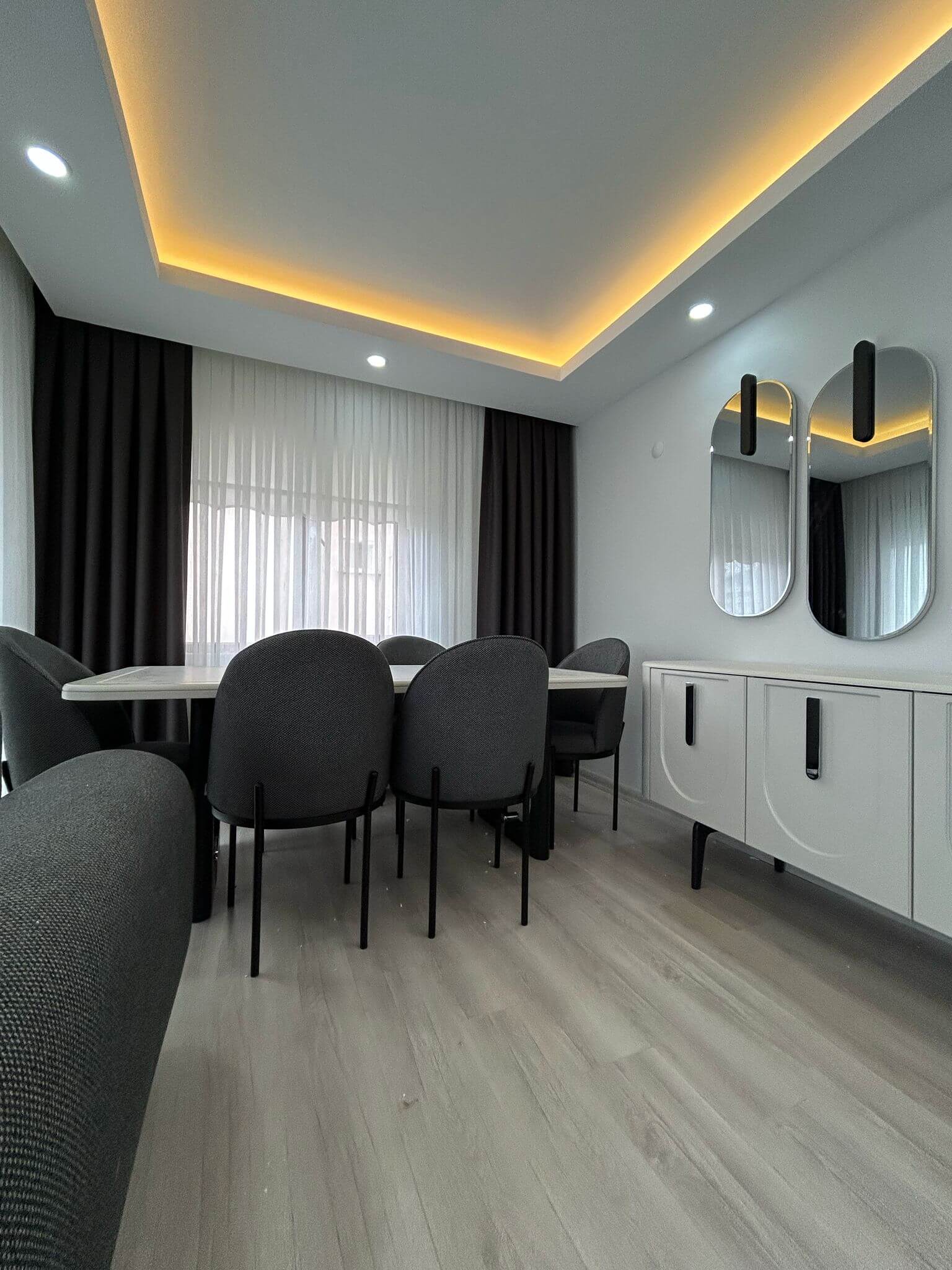 Ataşehir de bulunan mağazamızdaki Tül perde örneğimiz